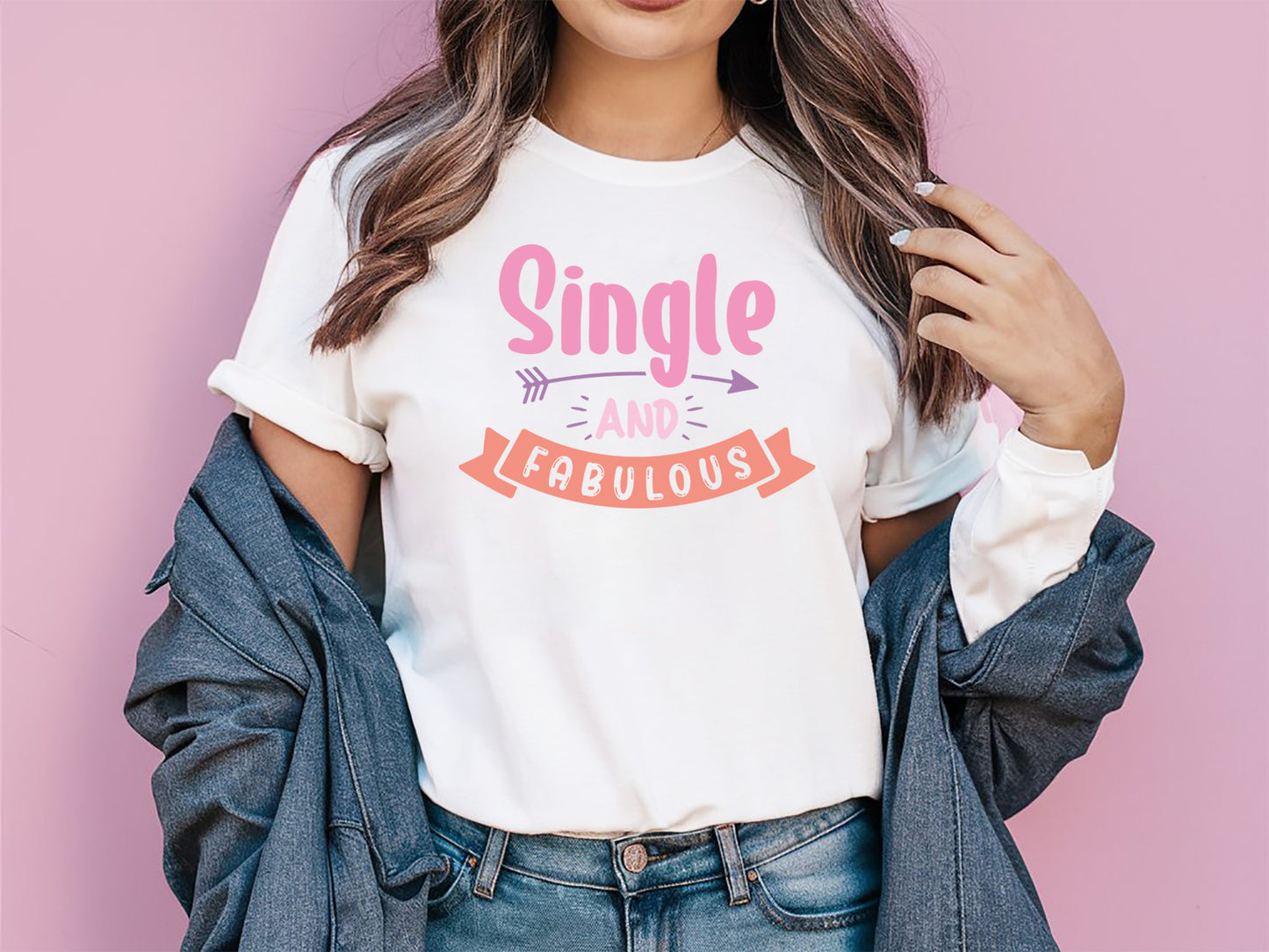 Single and Fabulous - Quirky Girl Power SVG Vector