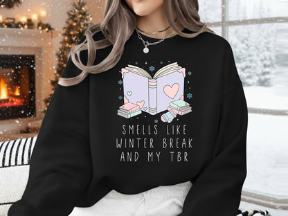 Smells Like Winter Break and My TBR PNG Sublimation