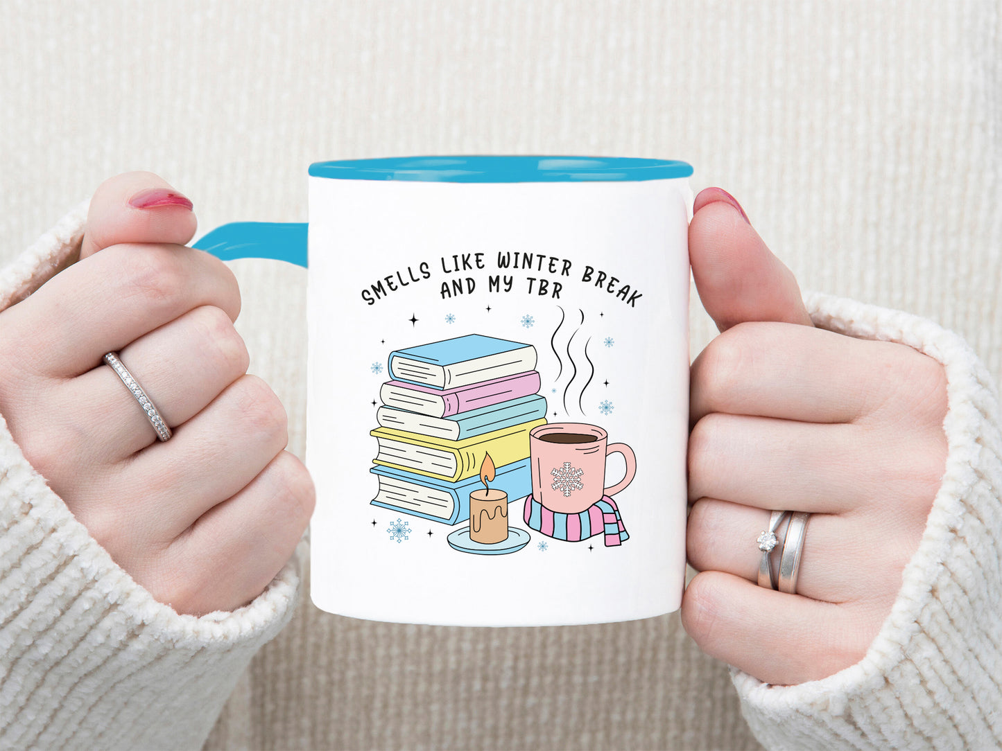 Smells Like Winter Break and My TBR Sublimation