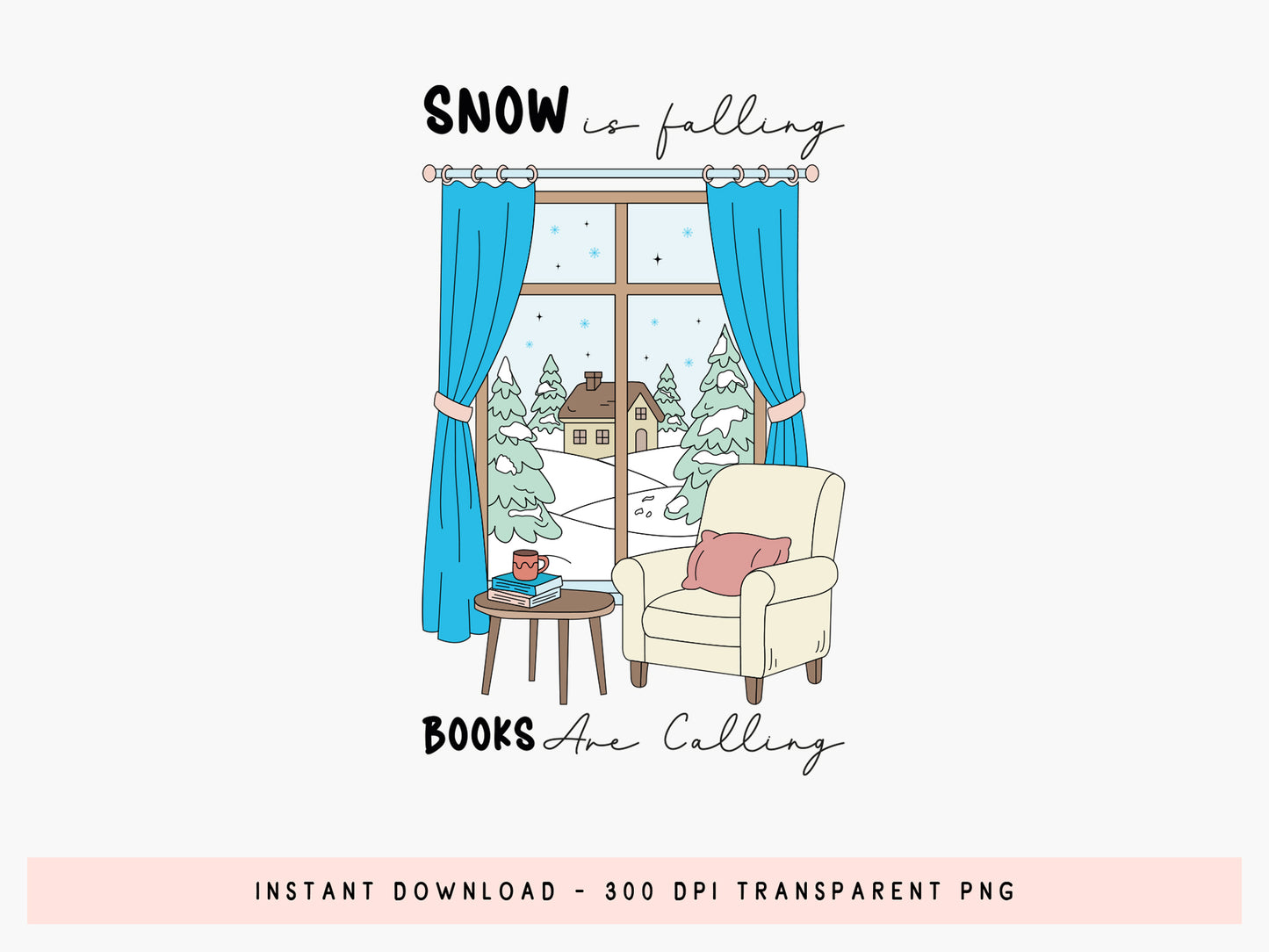 Snow is Falling Books are Calling, Winter Sublimation