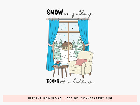 Snow is Falling Books are Calling, Winter Sublimation