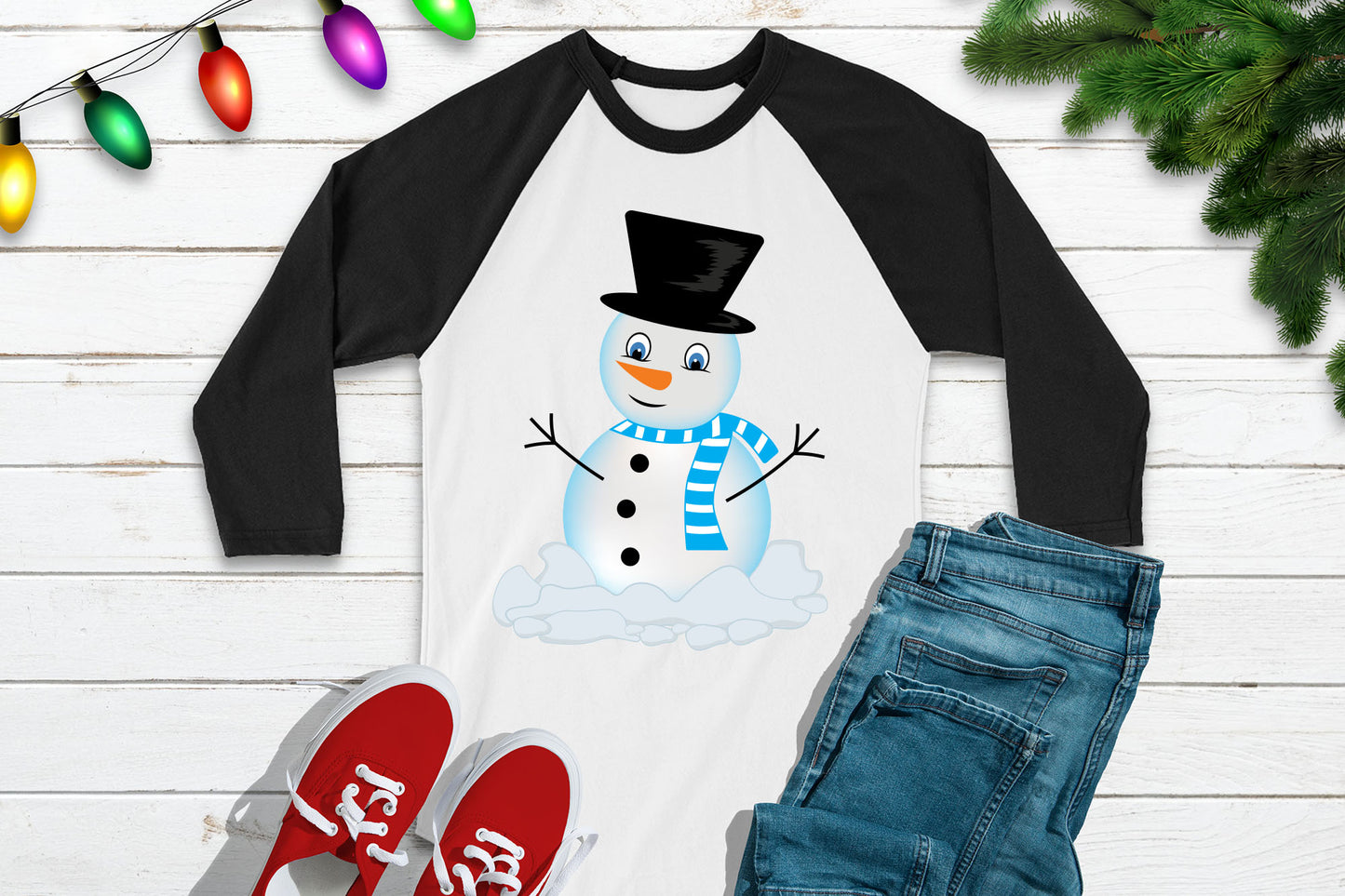 Snowman Clipart Bundle PNG