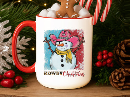 Snowman Howdy Christmas Sublimation Transfer
