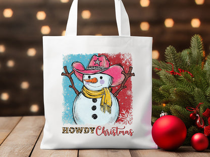 Snowman Howdy Christmas Sublimation Transfer