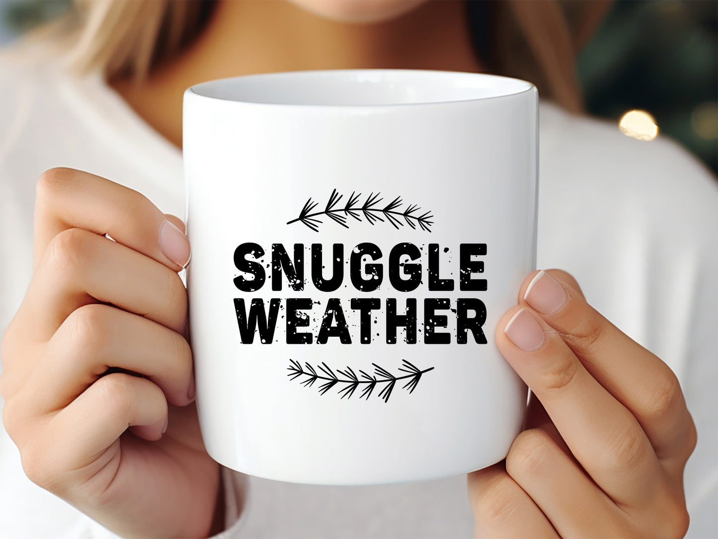 Snuggle Weather - Winter SVG Cut File