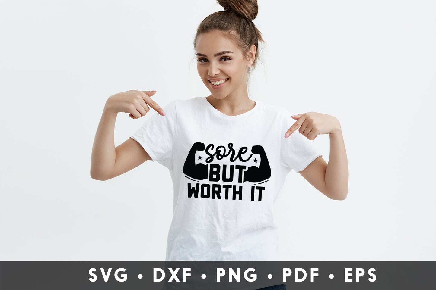Sore But Worth It, Funny Workout SVG