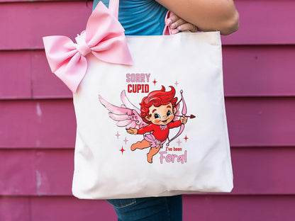 Sorry Cupid I've Been Feral, Coquette Valentine Sublimation