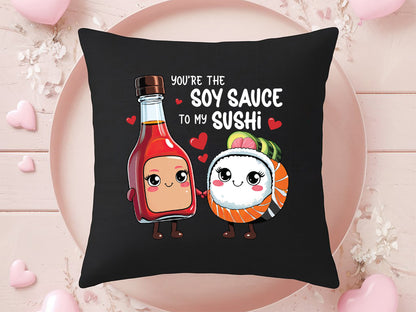 Soy Sauce to My Sushi Valentine Food Sublimation