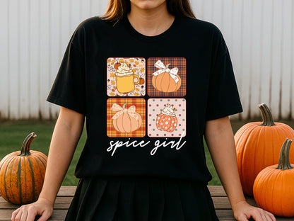 Spice Girl, Coquette Pumpkin Fall Sublimation