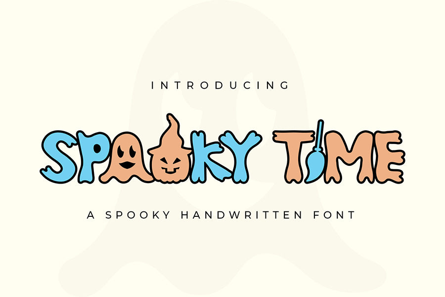 Spooky Time - A Spooky Handwriten Font