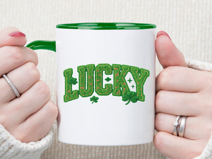 St Patrick's Day Faux Yarn Lucky Sublimation