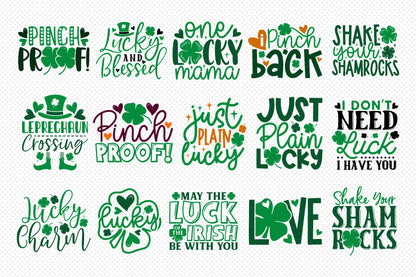 St Patrick's Day SVG Cut Files Bundle