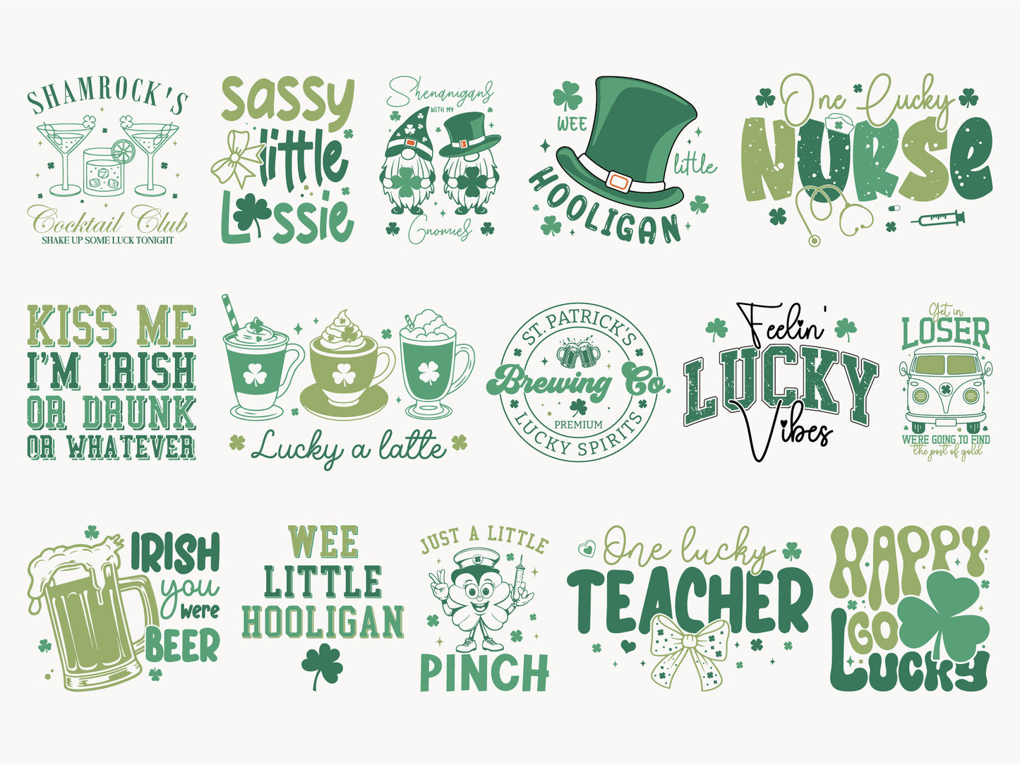 Funny St Patrick's Day SVG Bundle