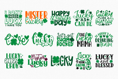 St Patrick's Day SVG Cut Files Bundle