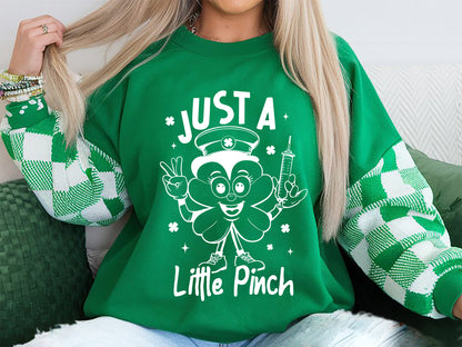 St Patrick's Day SVG Design, Just A Little Pinch