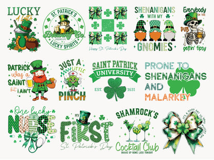 St Patrick's Day Sublimation Design Bundle