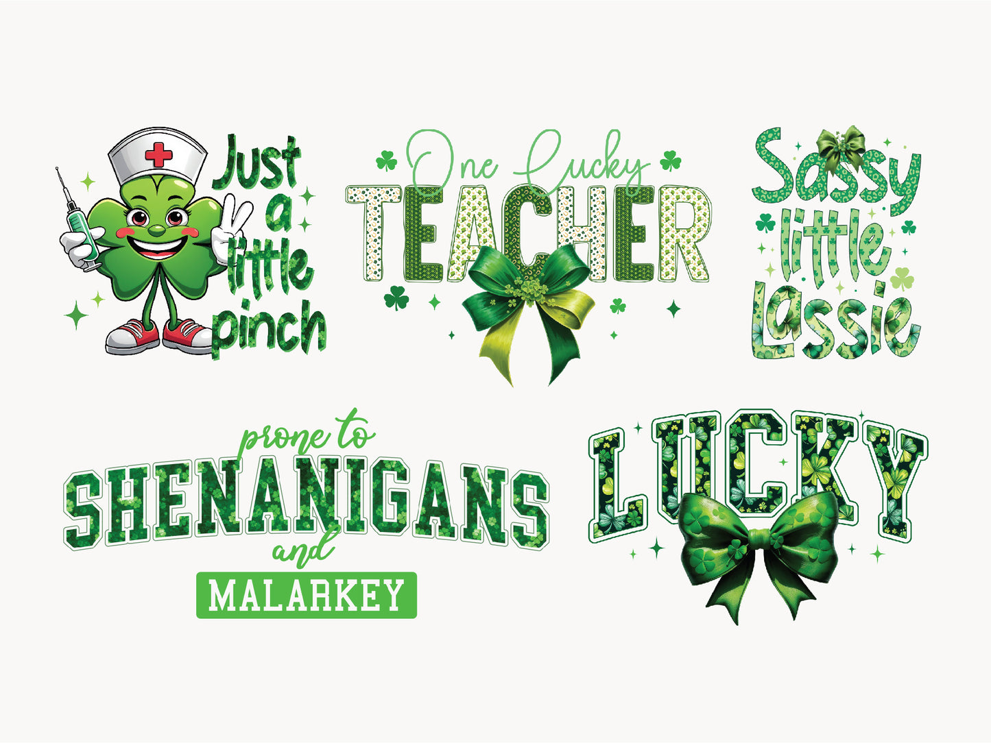 St Patrick's Day Sublimation Design Bundle