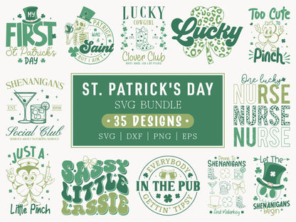 Funny St Patrick's Day SVG Bundle