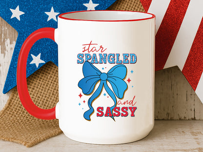 Star Spangled and Sassy, Fourth of July Sublimation