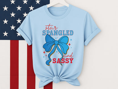Star Spangled and Sassy, Fourth of July Sublimation