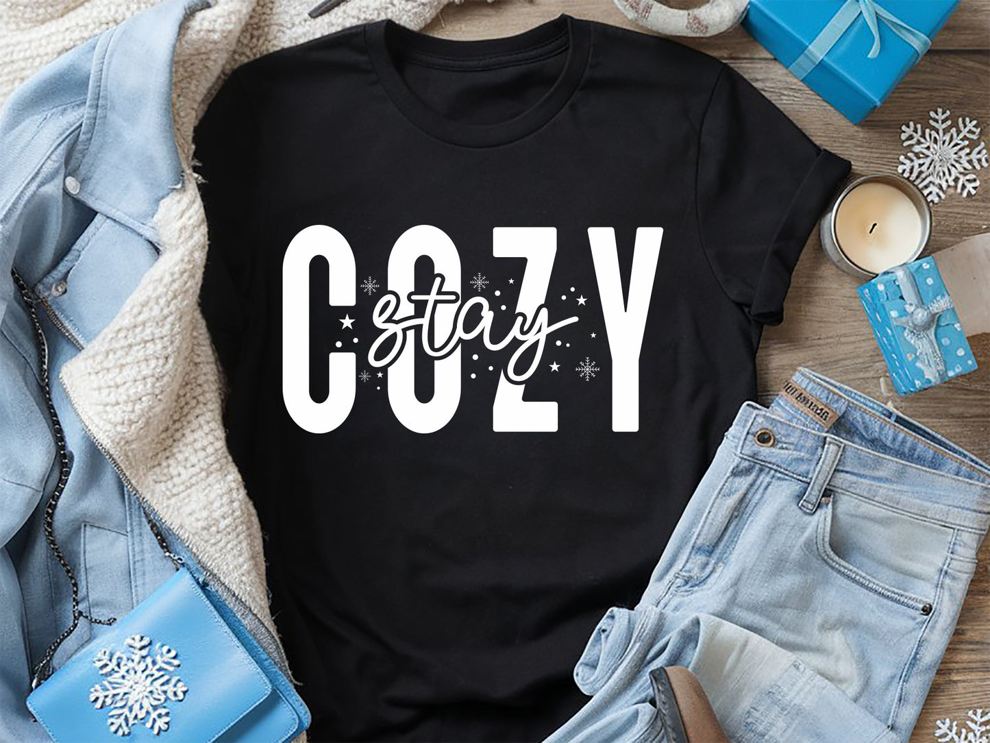 Stay Cozy - Winter Saying SVG