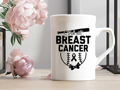 Strick Out Breast Cancer SVG Cut File