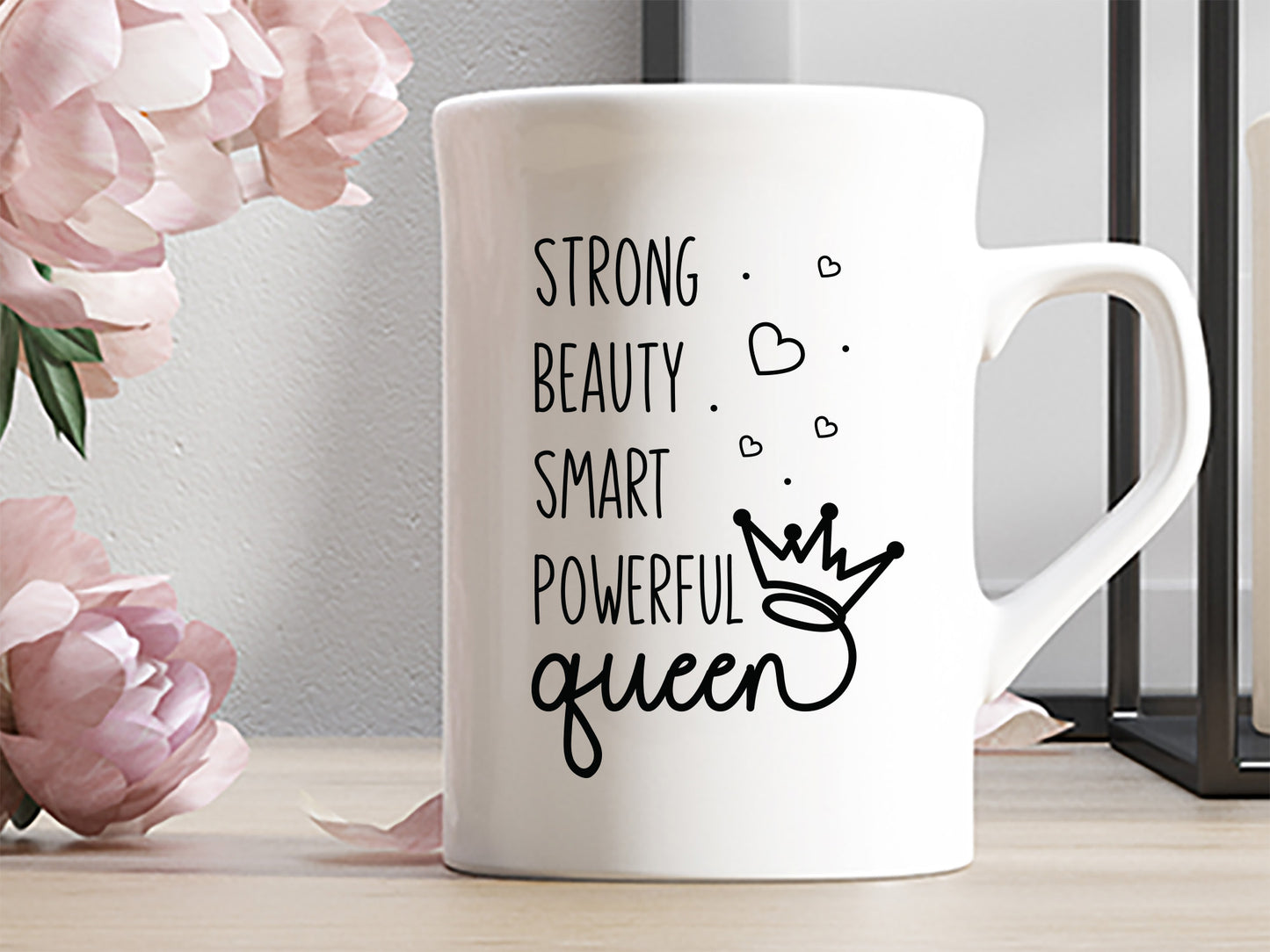 Strong Beauty Smart Powerful Queen SVG File