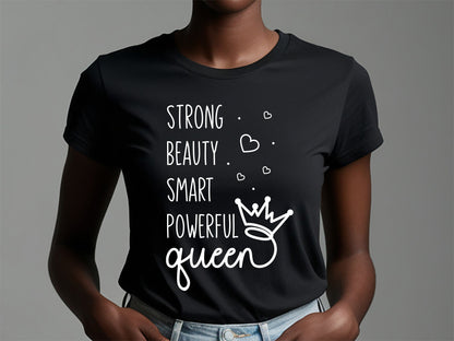 Strong Beauty Smart Powerful Queen SVG File