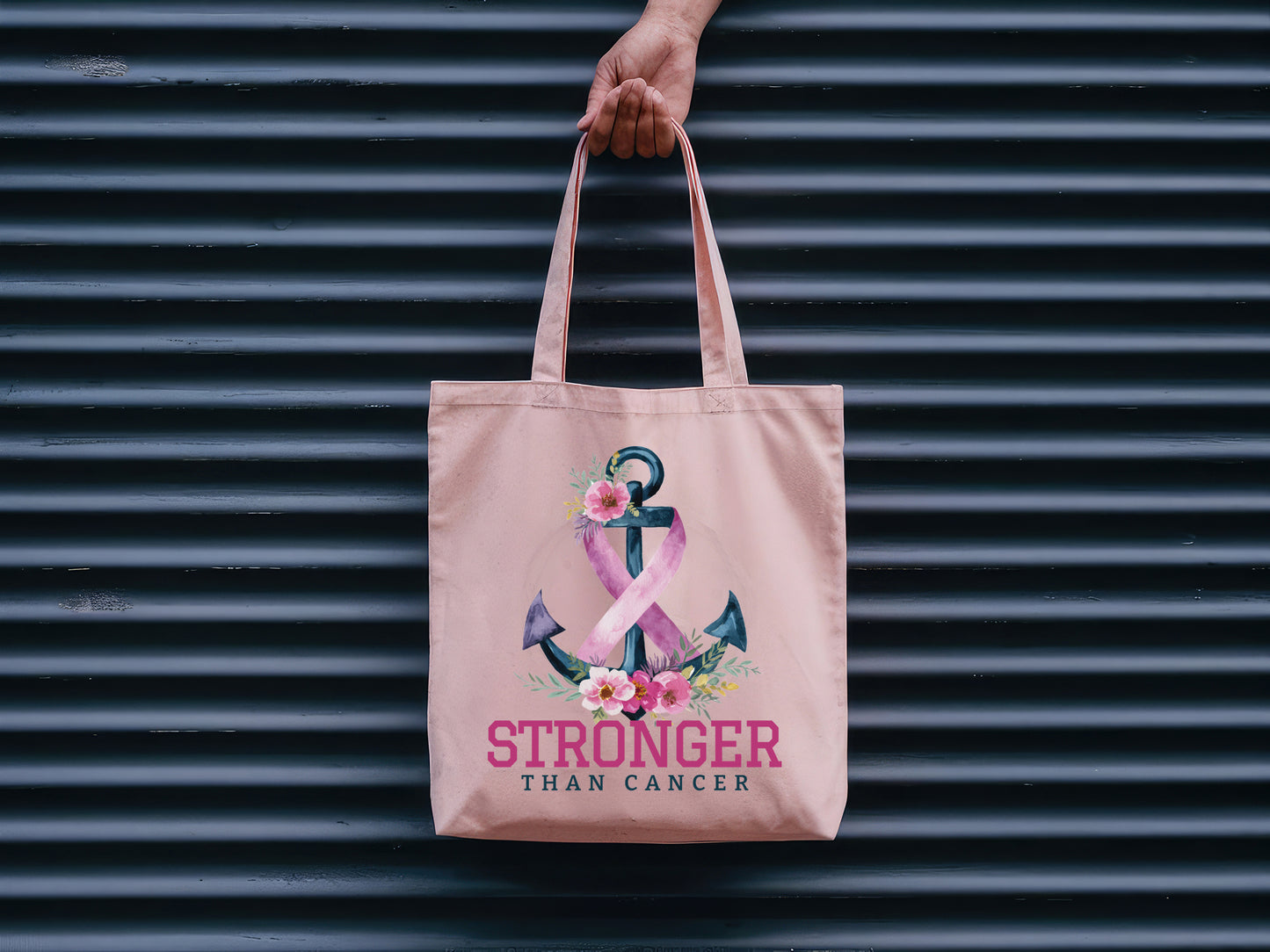 Stronger Than Cancer - Breast Cancer PNG Sublimation