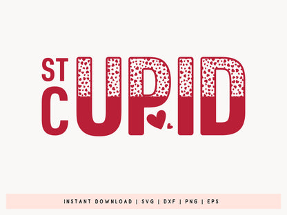 Stupid Cupid SVG Anti Valentine Cut File