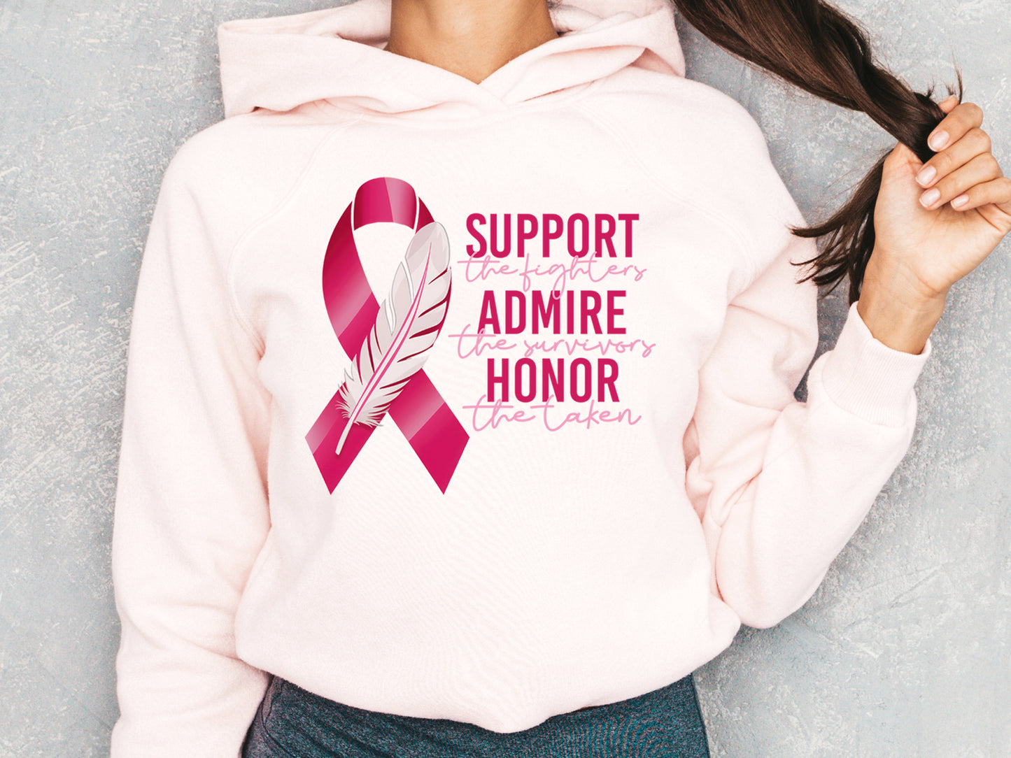 Support the Fighters - Breast Cancer Sublimation