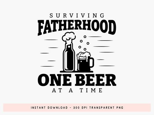 Surviving Fatherhood One Bear at a Time SVG Vector