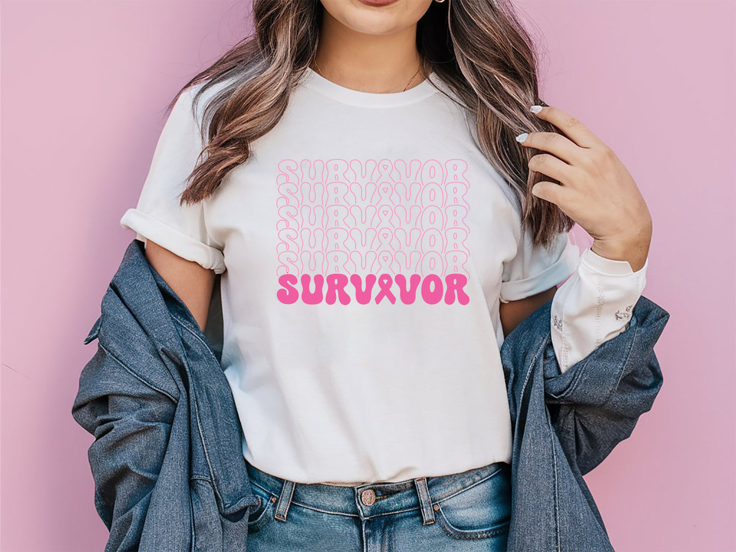 Survivor - Breast Cancer Awareness SVG File