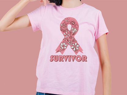 Survivor - Breast Cancer Awareness Sublimation