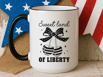 Sweet Land of Liberty, Free 4th of July SVG File