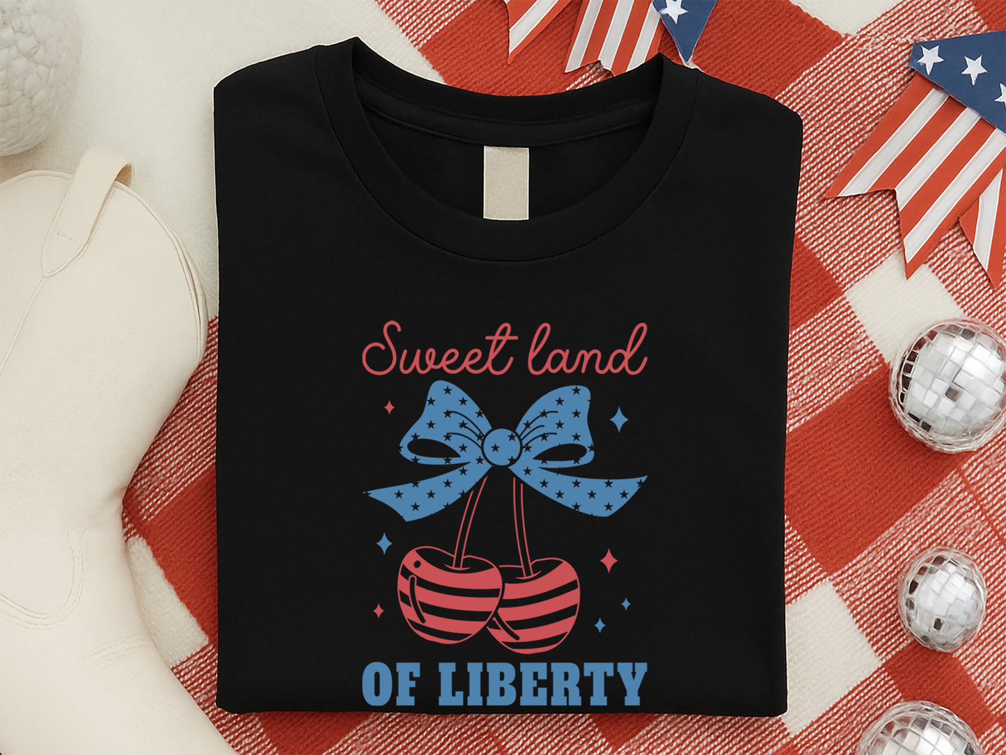 Sweet Land of Liberty, Free 4th of July SVG File