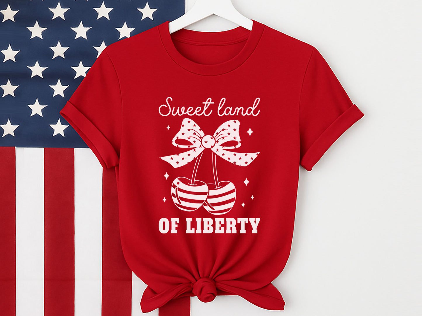 Sweet Land of Liberty, Free 4th of July SVG File