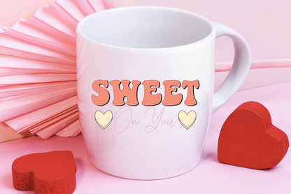 Sweet On You - Valentine Retro Sublimation