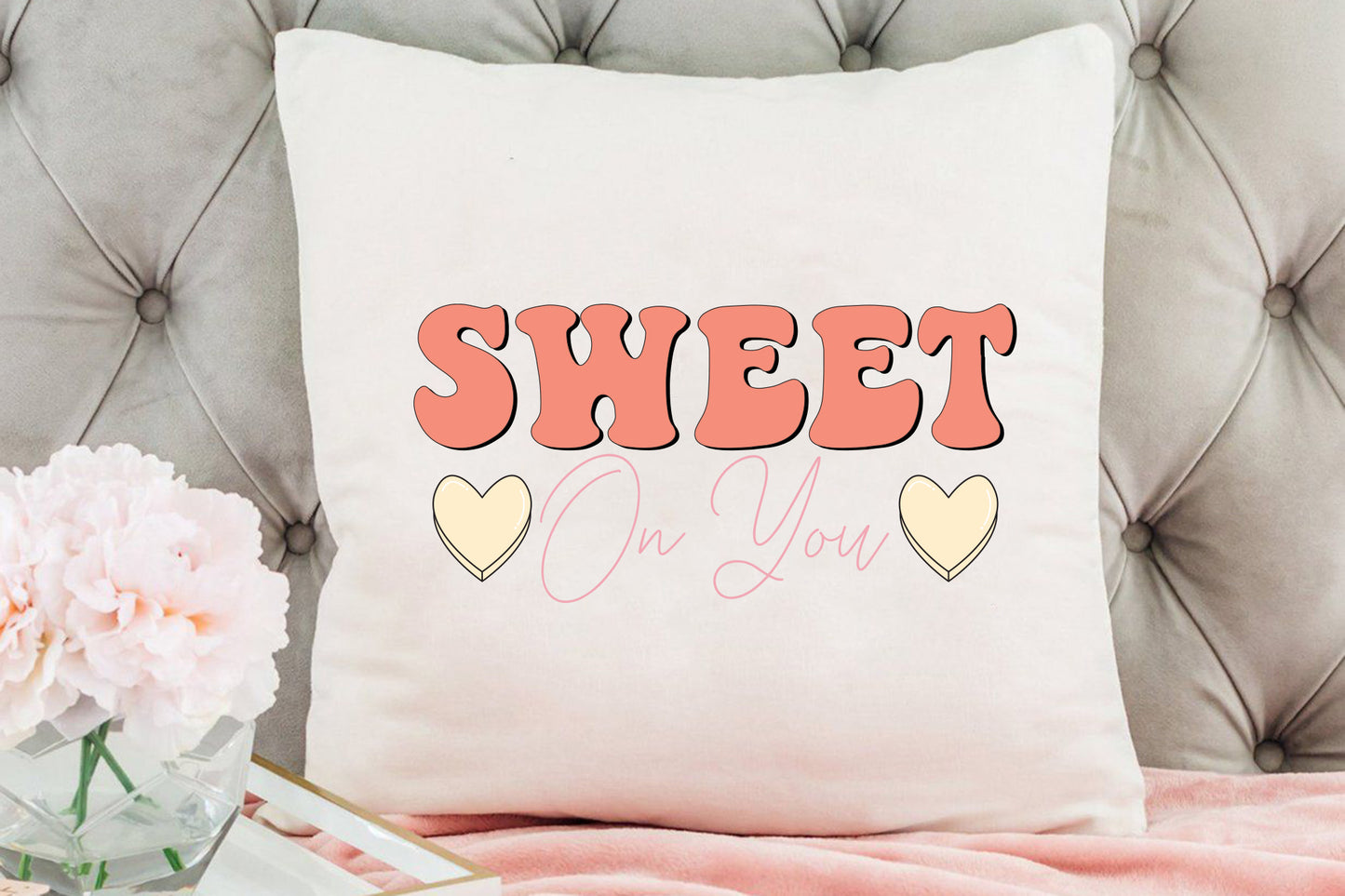 Sweet On You - Valentine Retro Sublimation