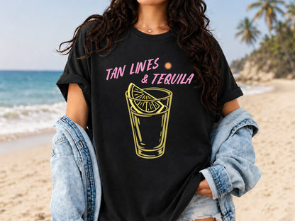 Tan Lines & Tequila - Coastal Summer PNG