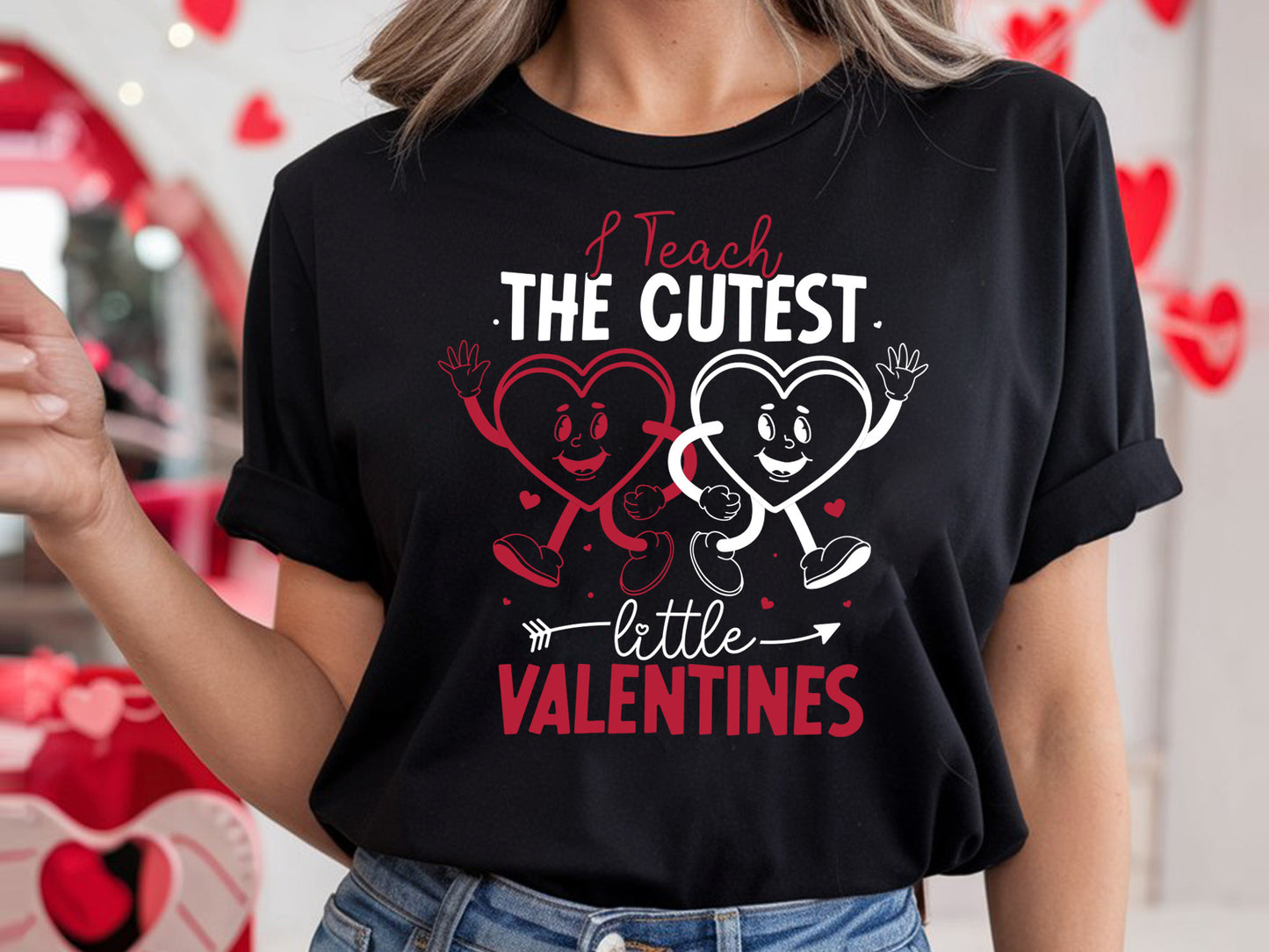 Teacher Valentine SVG - I Teach the Cutest Little Valentines