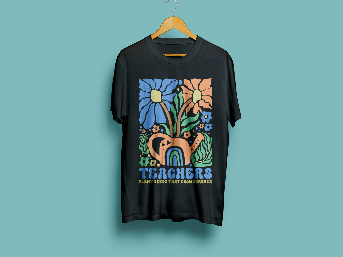 Teachers Plant Seeds That Grow Forever Flower SVG