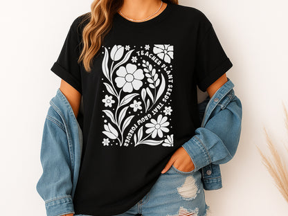 Teachers Plant Seeds That Grow Forever SVG Boho Floral