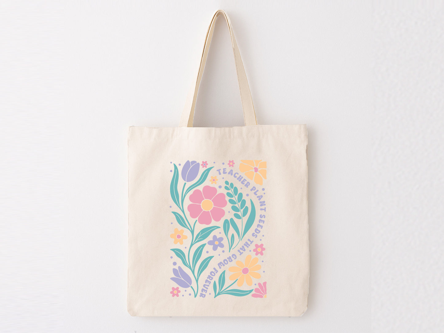 Teachers Plant Seeds That Grow Forever SVG Boho Floral