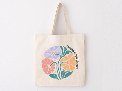 Teaching Future Leaders, Teacher Boho Floral SVG