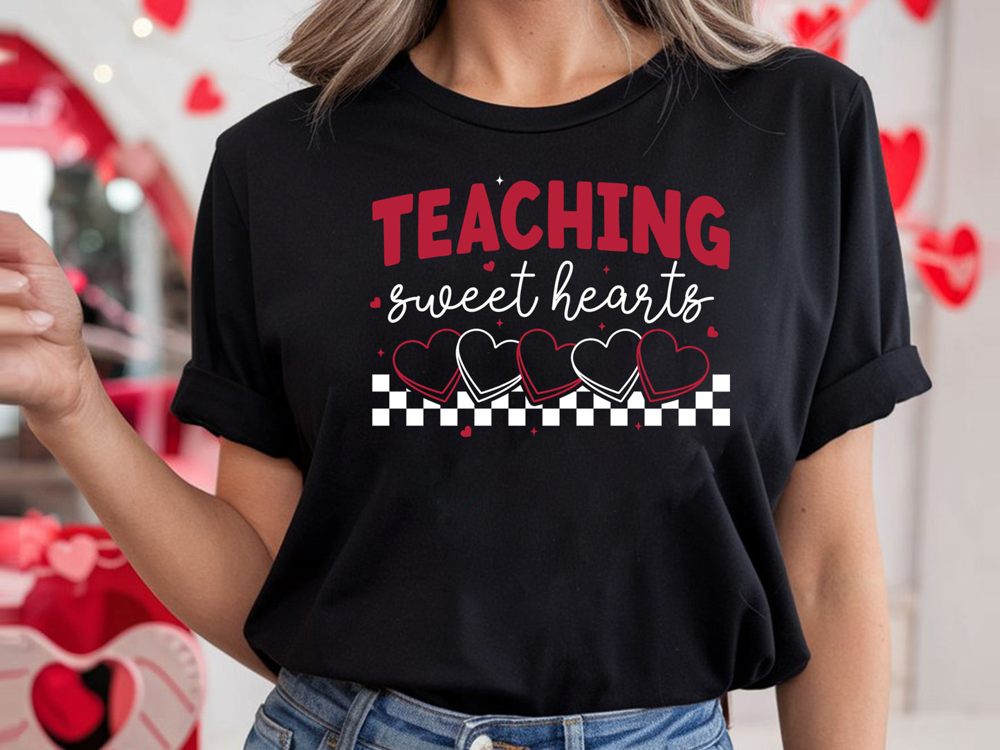 Teaching Sweethearts - Valentines Day Teacher SVG