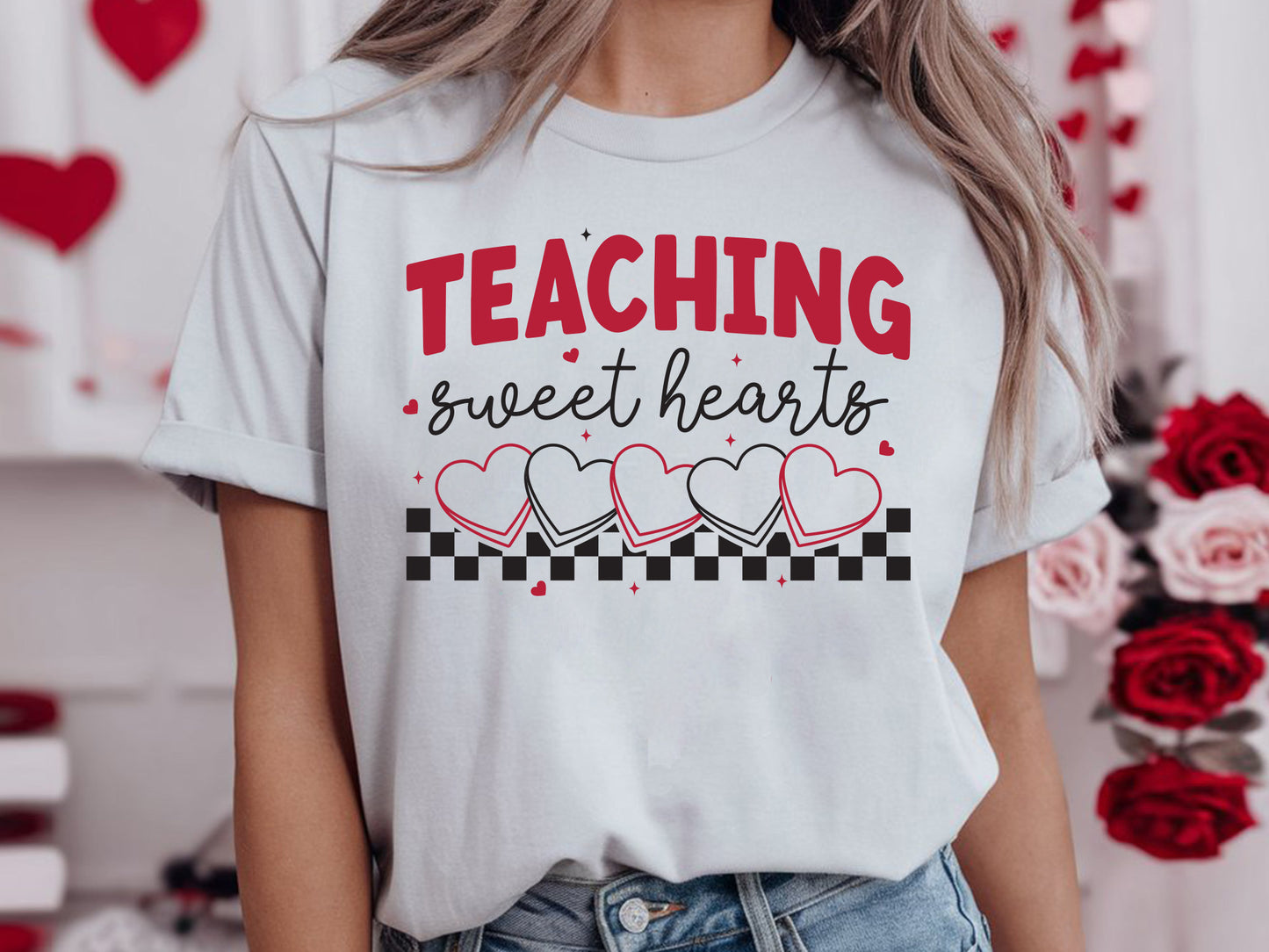 Teaching Sweethearts - Valentines Day Teacher SVG