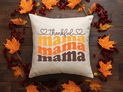 Thankful Mama - Thanksgiving SVG Cut File