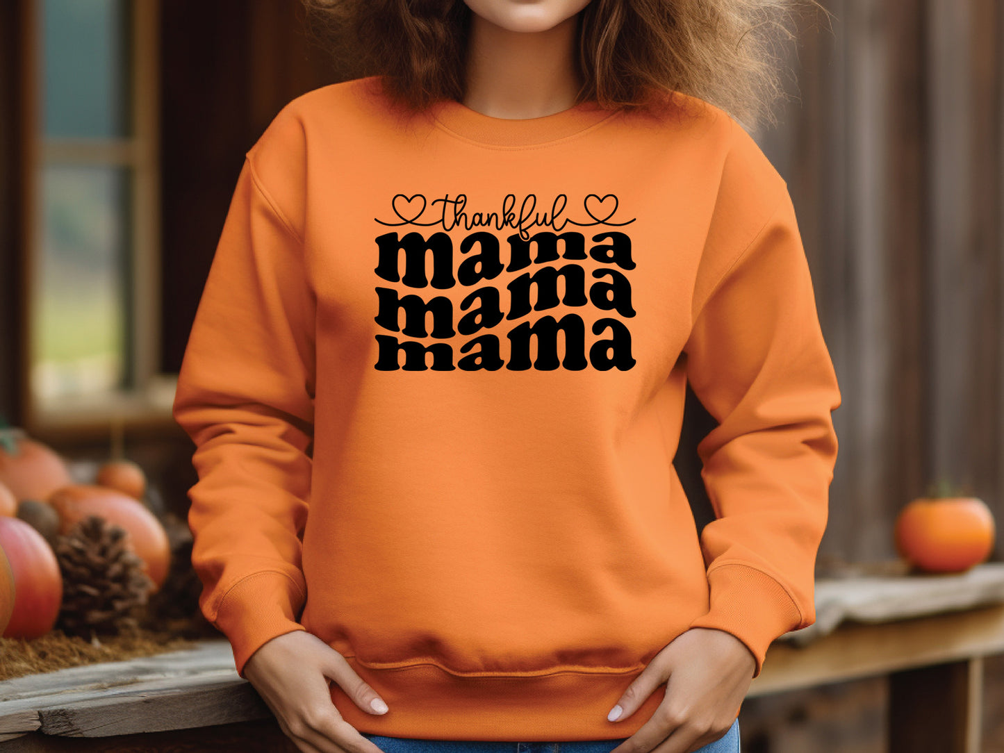 Thankful Mama - Thanksgiving SVG Cut File