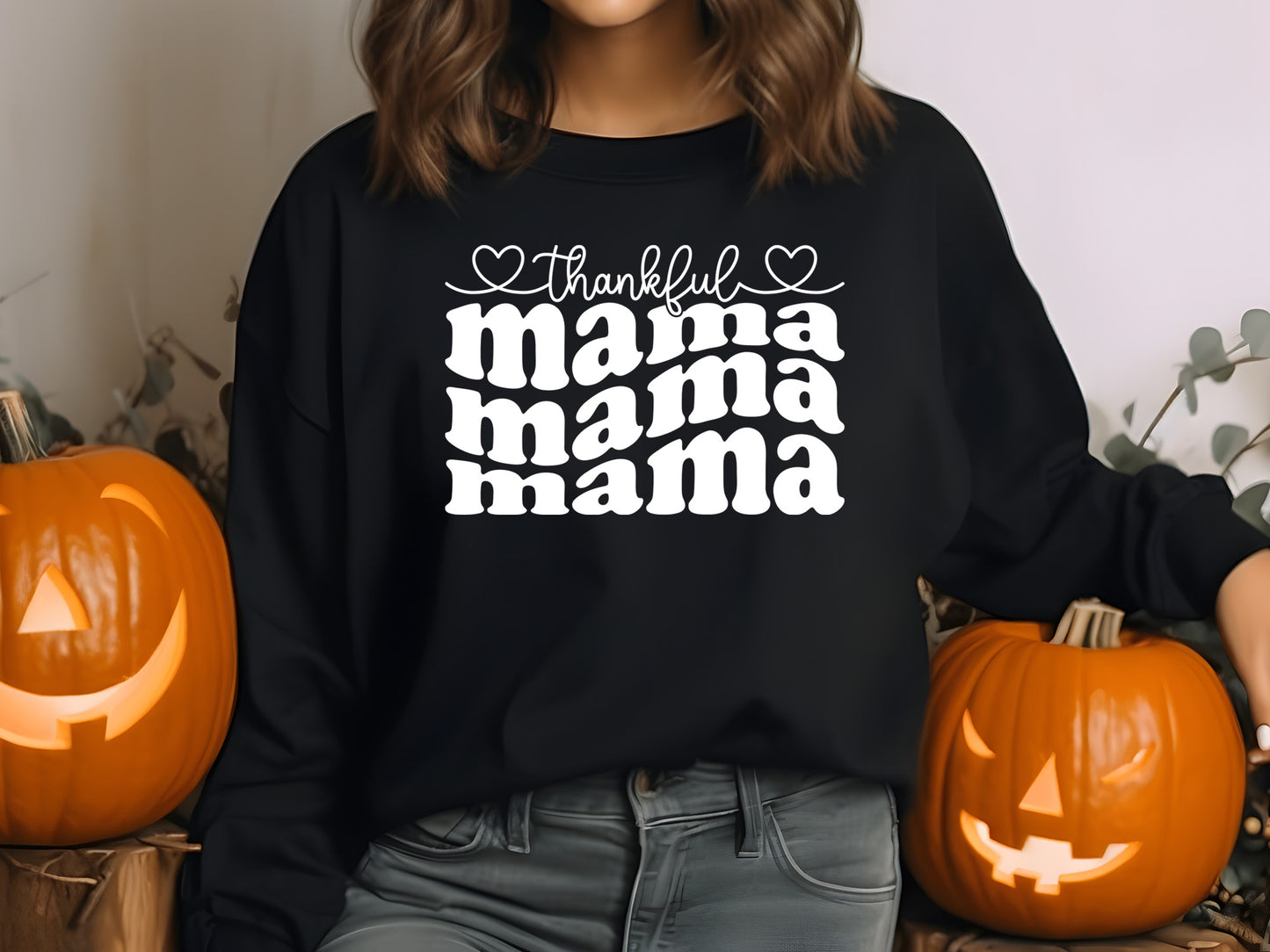 Thankful Mama - Thanksgiving SVG Cut File